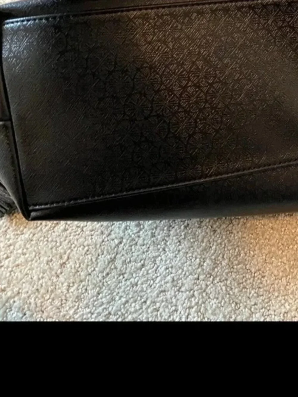 Lilly Pulitzer Mizner Black Tote Bag